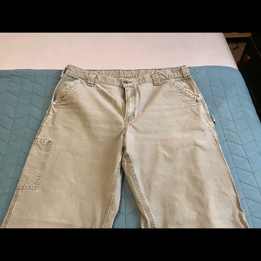 Carhartt Carpenters Pants- 38x30, light brown